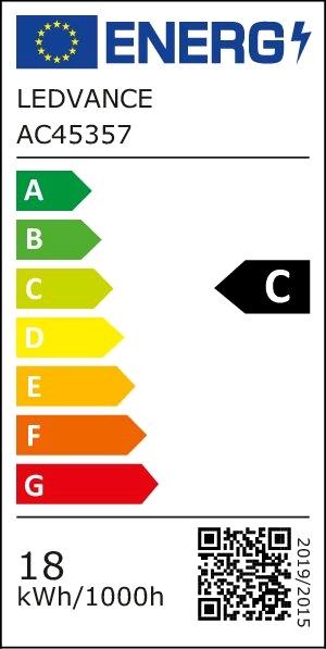 Energy Label Ledvance LED tube (G13, 17.70 W, 3100 lm, 1 x, C)