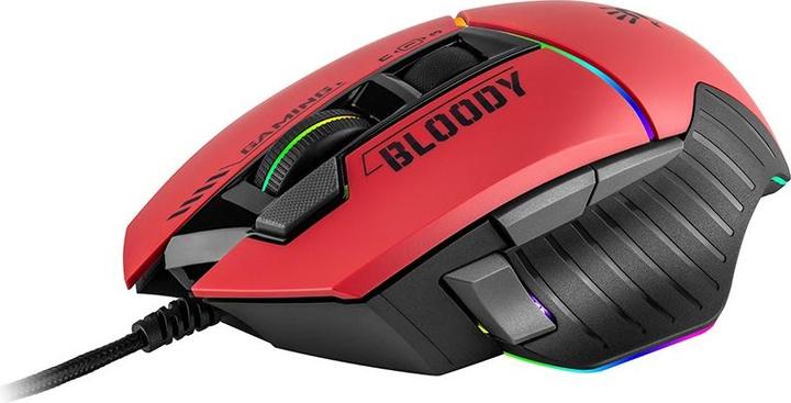 Produktbild A4Tech Mouse BLOODY W95Max USB Sports Red (Kabelgebunden)