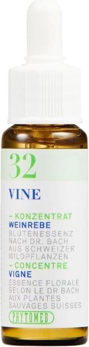 Actual product image Phytomed Bachblüten No32 Weinrebe (1 Piece, Liquid, 22 g)