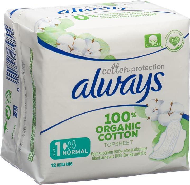 Immagine prodotto Always Protezione Ultra Cotton (12 x, Assorbenti igienici)