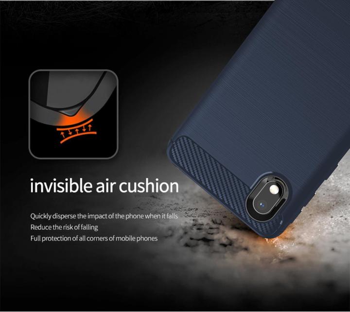 Produktbild Cadorabo TPU Ultra Slim carbon edelstahl Kombi Cover (Samsung Galaxy A10e, Samsung Galaxy A20e)