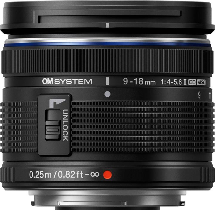Image du produit Olympus OM Digital m.Zuiko ED 9-18mm F4.0-5.6 II (Four Thirds, Micro Four Thirds)