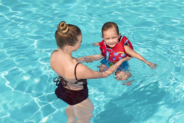 Actual product image Bestway Disney Junior Mickey & Friends Fabric Kids Swim Vest (M/L, 11 - 15 kg, 15 - 18 kg)