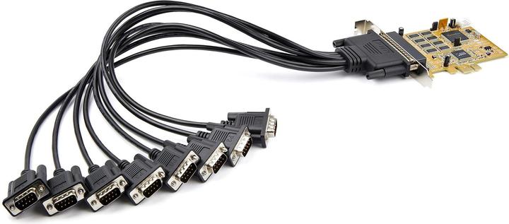 Actual product image StarTech .com 8 Port PCI Express Card