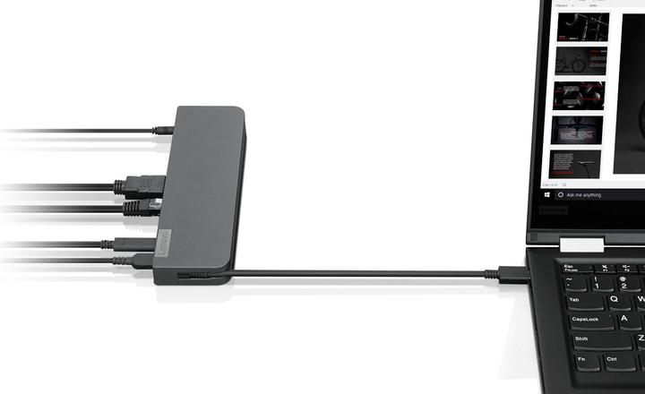 Immagine prodotto Lenovo vo USB C Wired Mini Dock VGA HDMI per IdeaPad S54013 Slim 7 14ITL05 9 (USB-C, 1 Porti)