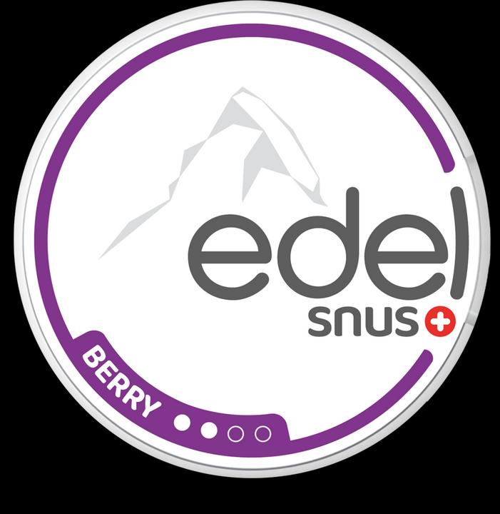 Actual product image Edelweiss Berry (All White Slim) (Nicotine Pouches, 20 mg)