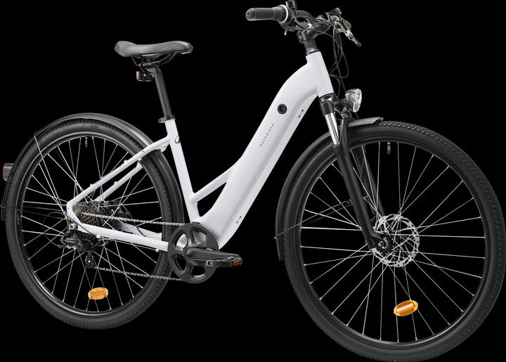Immagine prodotto Rockrider E-Bike Trekkingrad e-actv 100 niedriger Einstieg perlgrau