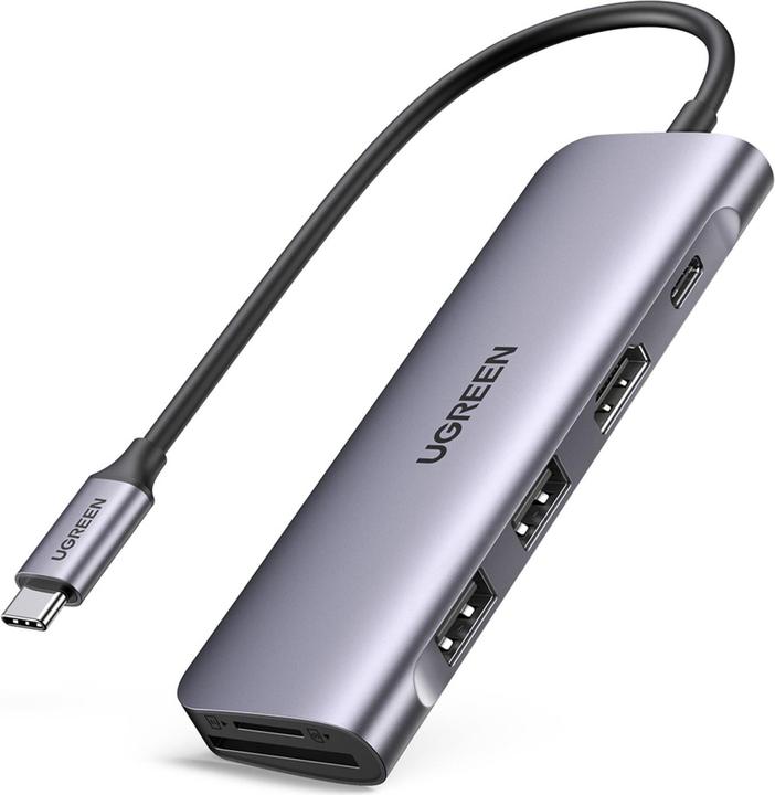 Produktbild Ugreen USB-C Hub 6in1 (USB-C, 6 Ports)