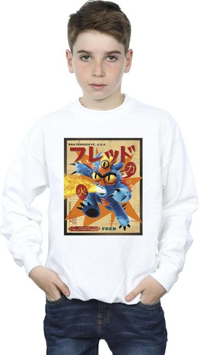 Image du produit Disney - Sweat BIG HERO BAYMAX FRED NEWSPAPER - Garçon (140, 146)