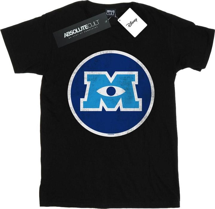 Actual product image Disney Mens Monsters University Monster Emblem T-Shirt (S)