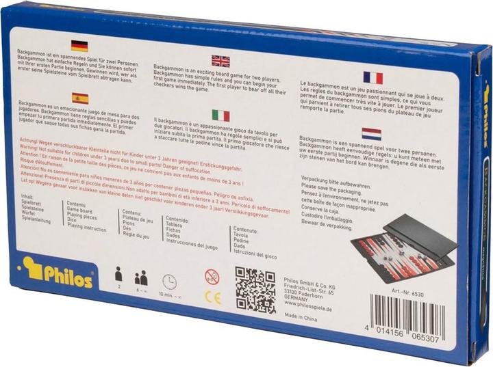 Produktbild Philos Backgammon (Deutsch)