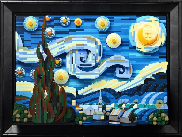 Produktbild LEGO Vincent van Gogh – Sternennacht (21333, LEGO Seltene Sets, LEGO Icons)