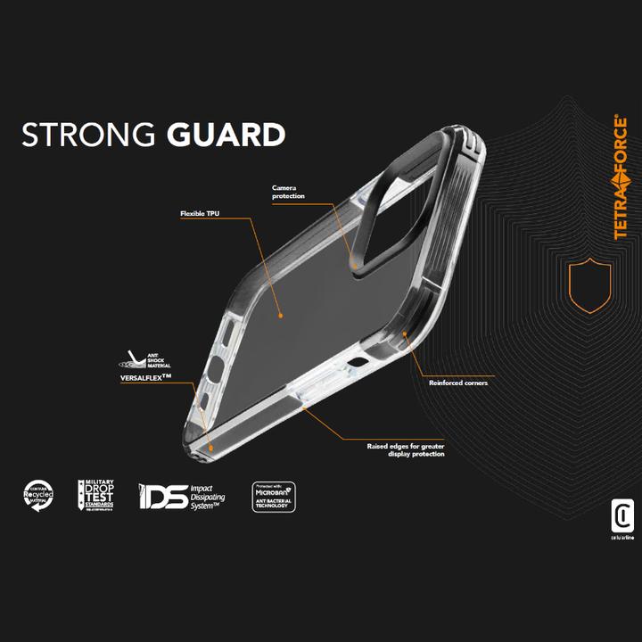 Produktbild Cellularline Tetra Force Strong (Apple iPhone 15 Pro)