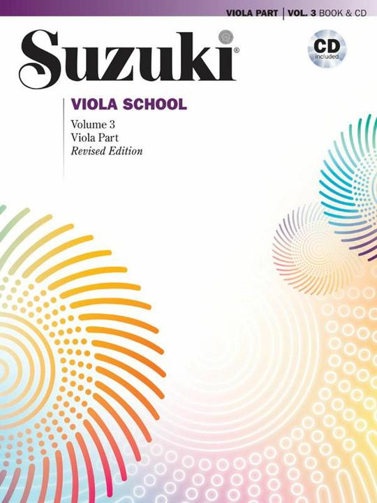 Image du produit Suzuki Viola School, Vol 3 : Viola Part, Book & CD (Anglais, Shinichi, Suzuki, 2015)