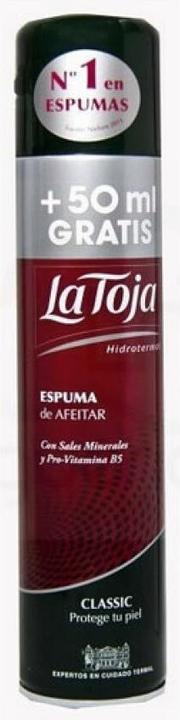 Immagine prodotto La Toja Hidrotermal Espuma Afeitar Classic Spray 250 50 Ml