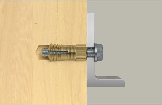 Actual product image Fischer Brass dowel PA 4 M8/25 K (4) (4 pcs.)