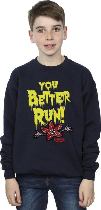Immagine prodotto Netflix Stranger Things You Better Run Felpa Ragazzi (128)