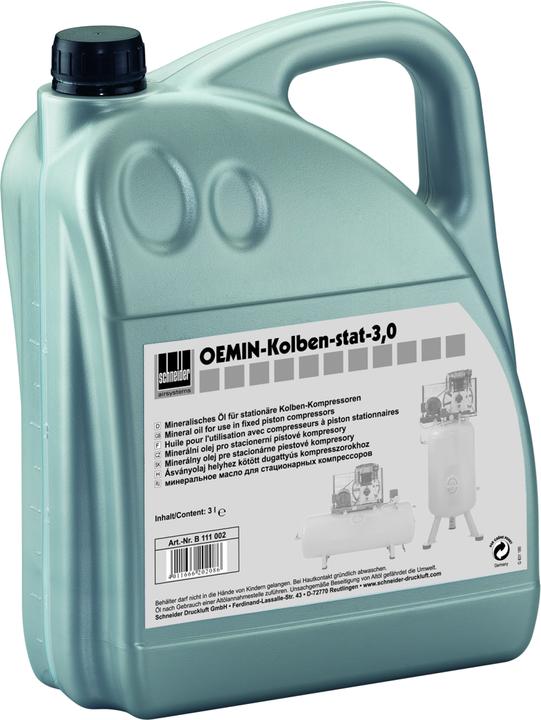 Actual product image Schneider Druckluft Schneider B111002 Oil OEMIN piston stat 3.0