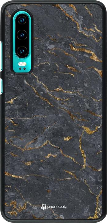 Produktbild PhoneLook Hülle Grey Gold Marble (Huawei P30)