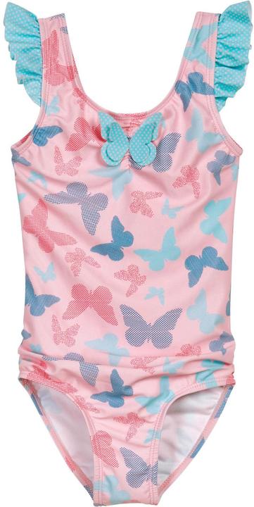 Produktbild Playshoes Badeanzug UV-Schutz Schmetterling Rosa/Türkis Gr. 122-128 (122)