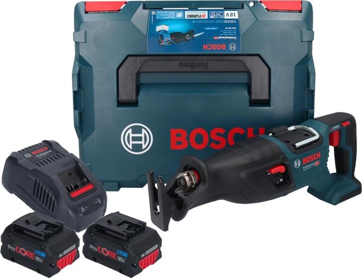 Actual product image Bosch Professional Bosch GSA 18V-28 Battery reciprocating saw 18 V BITURBO Brushless + 2x ProCORE battery 8.0 Ah +
