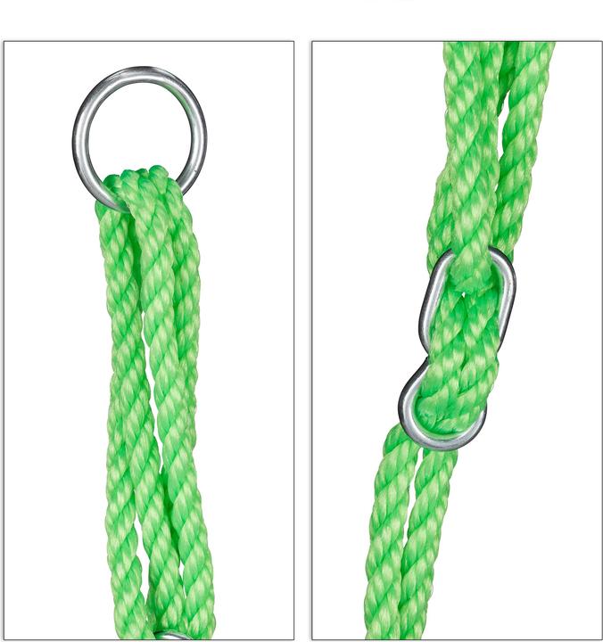 Actual product image Relaxdays 110 cm Nest Swing