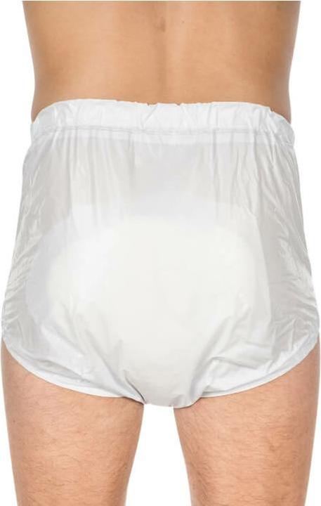 Image du produit Suprima Slip en PVC boutonnable pour Femmes et Hommes blanc (1 x, M)