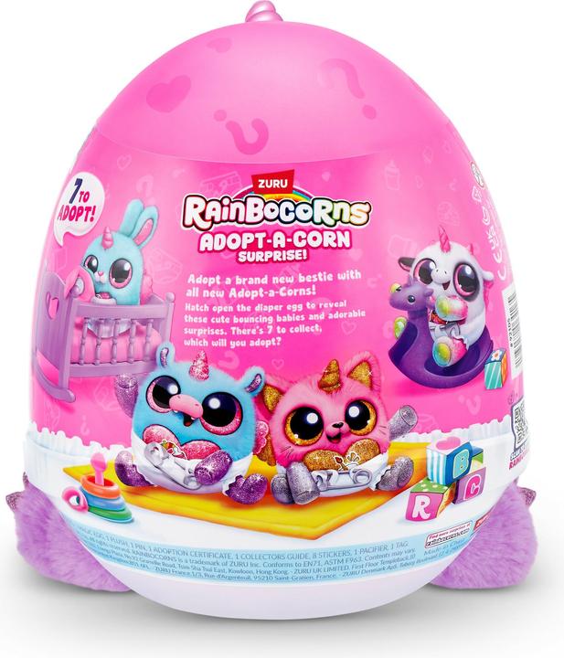 Actual product image Zuru Rainbocorns Adopt-a-corn Surprise 92105 (22 cm)