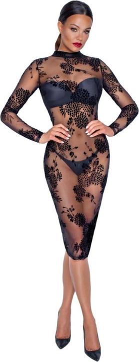 Productafbeelding Noir Handmade Jurk vlokjesprint XL (XL)