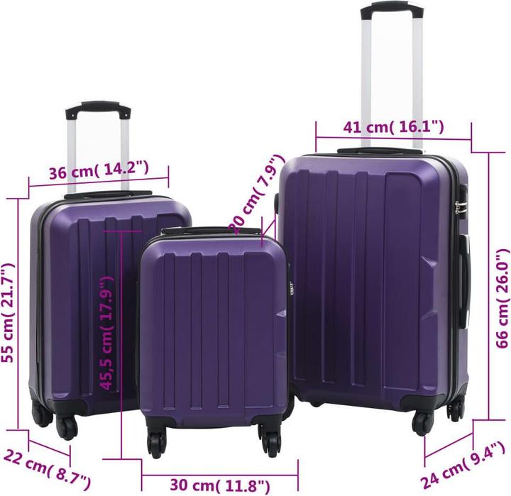 Immagine prodotto VidaXL Una (Bagaglio a mano (fino a 50 litri))