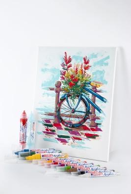 Actual product image Edding Acrylic marker 5300 Fine (Silver, 2 mm, 1 x)