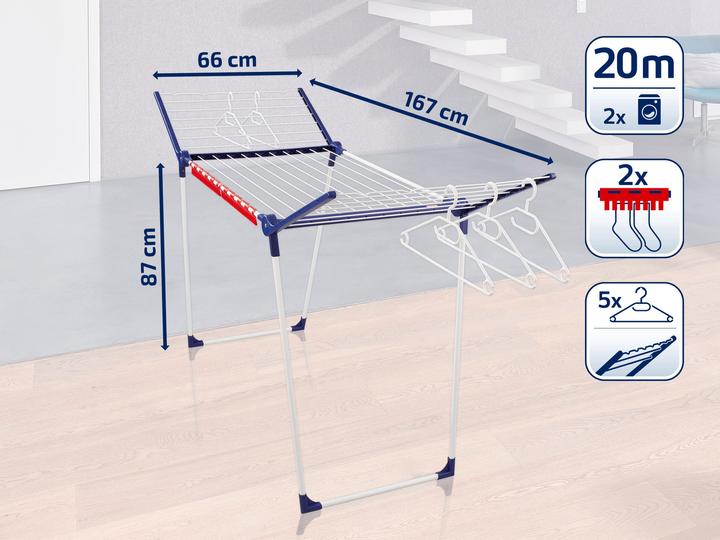 Produktbild Leifheit Standtrockner Pegasus 200 Solid (20 m)