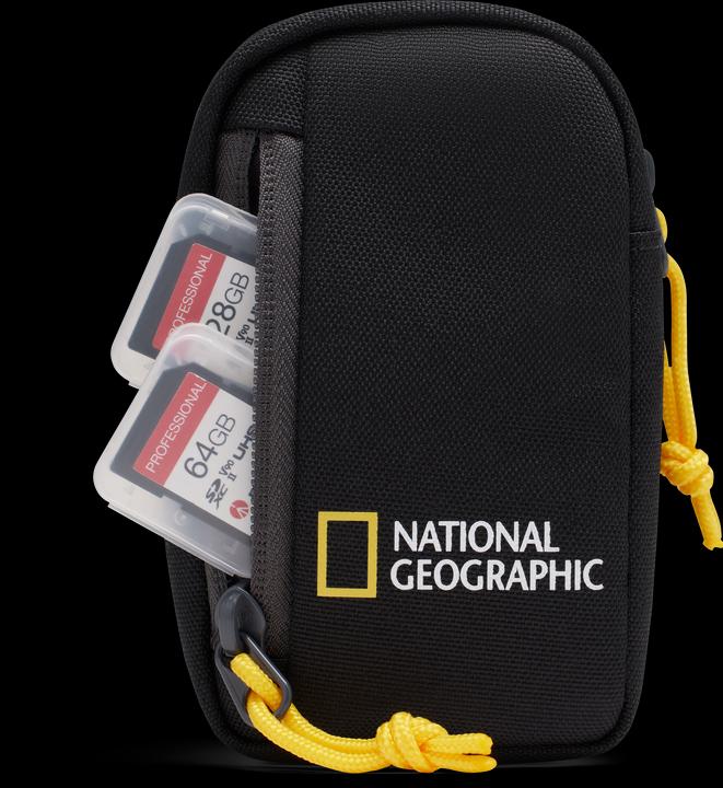 Produktbild National Geographic Kamera-Tasche Small Schwarz (Kamera Etui, 1.20 l)