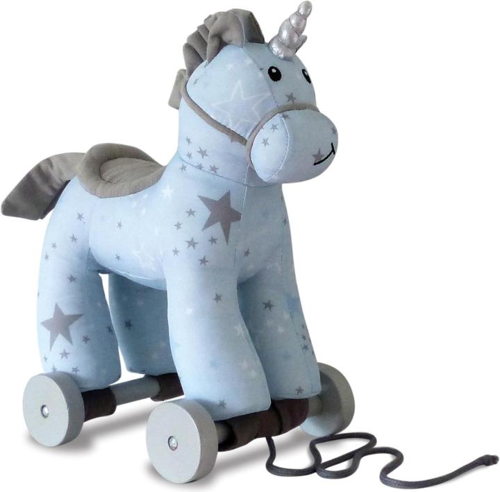 Produktbild little bird told me Moonbeam Unicorn Pull Along