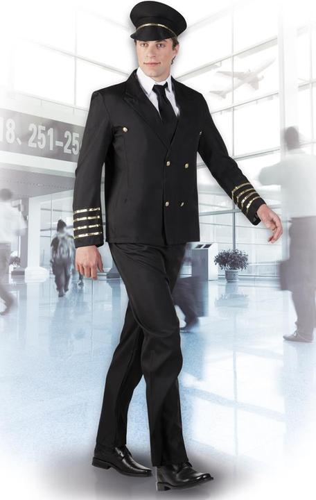 Image du produit Boland Costume de pilote : costume de commandant de bord pour homme (54, 55, 56)