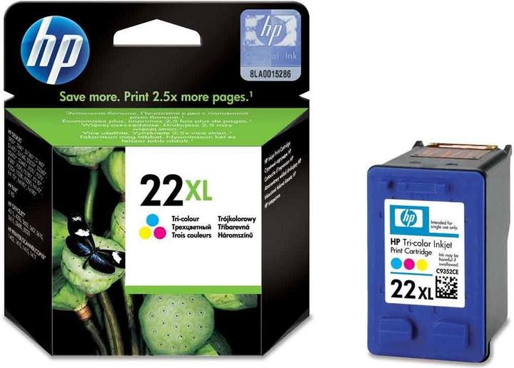 Produktbild HP 22xl (M, C, Y)