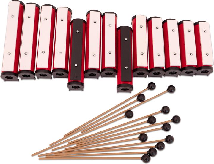 Actual product image Betzold Musik 13 Round Sound Tubes (Metallophone)