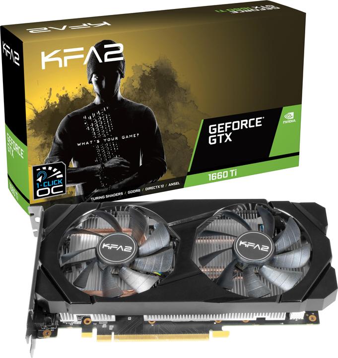Image du produit KFA2 GeForce GTX 1660 Ti OC (6 Go)