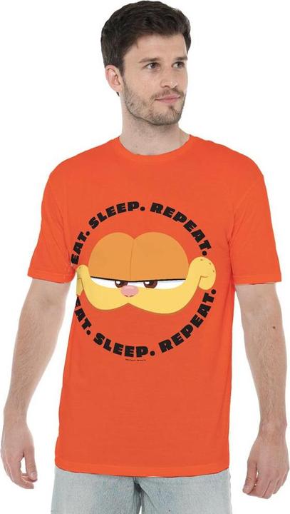 Produktbild Garfield Eat Sleep Repeat TShirt (4XL)