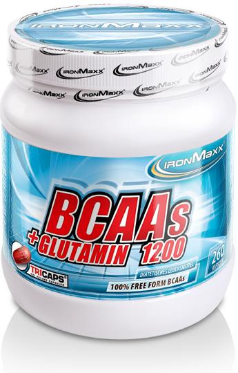 Produktbild IronMaxx BCAAs und Glutamin 1200 (260 Stück, Kapseln, 357 g)