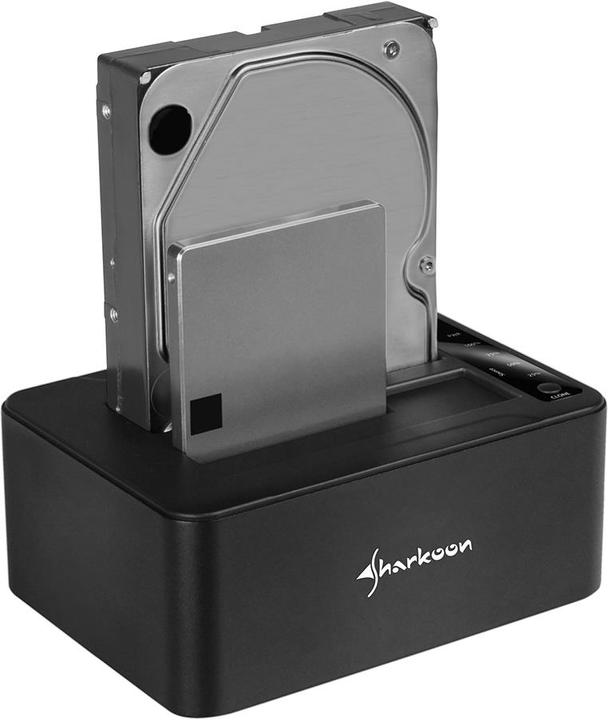 Produktbild Sharkoon QuickPort Duo Clone