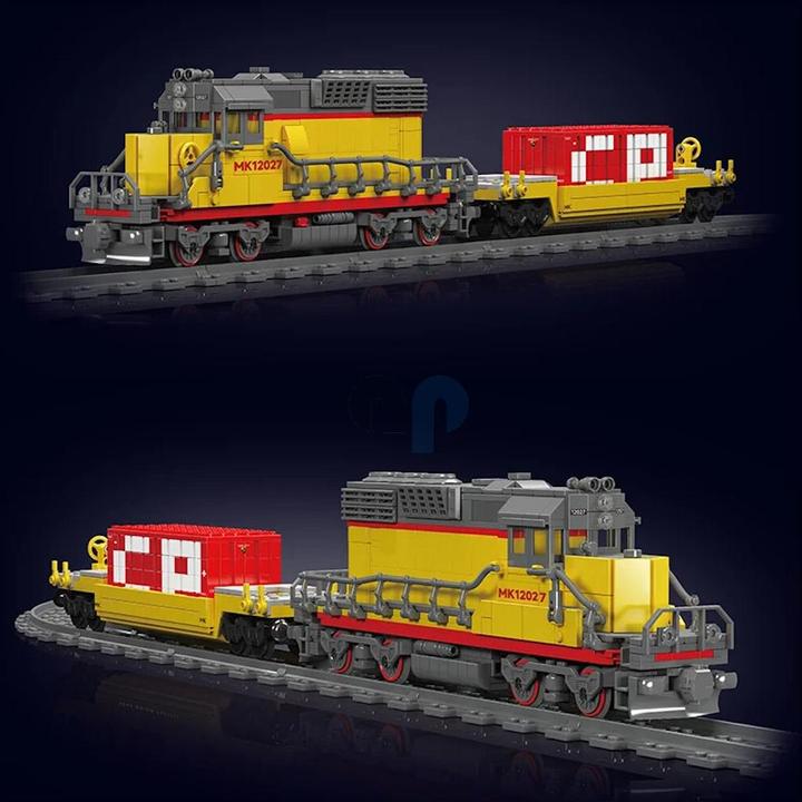 Actual product image Mould King SD40-2 diesel locomotive