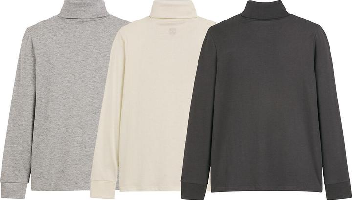 La Redoute Collections 3er-Pack Rollkragen-Shirts zum Unterziehen