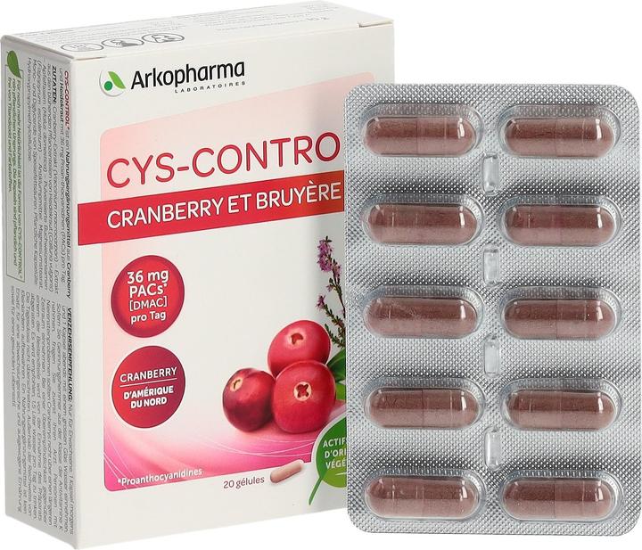 Produktbild Arkopharma Cys-Control (20 Stück, Kapseln, 24 g)