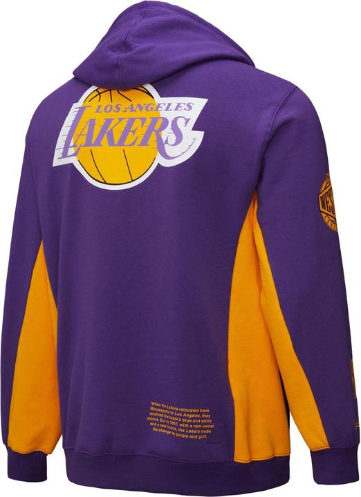 Produktbild Mitchell & Ness Fleece Hoody ORIGINS Los Angeles Lakers - L (L)