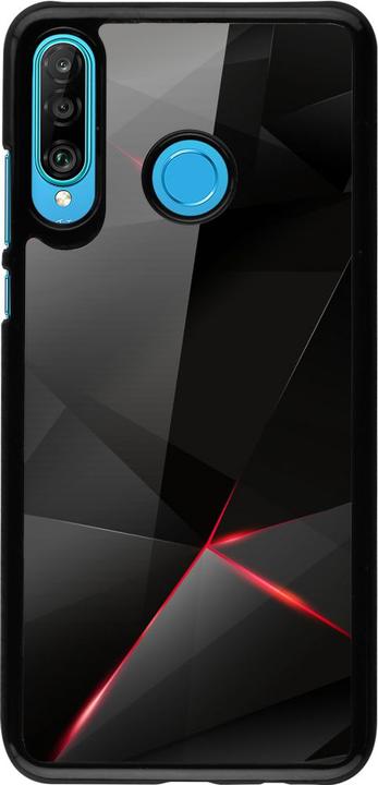Immagine prodotto PhoneLook Linee nere rosse di Coque (Huawei P30 Lite)