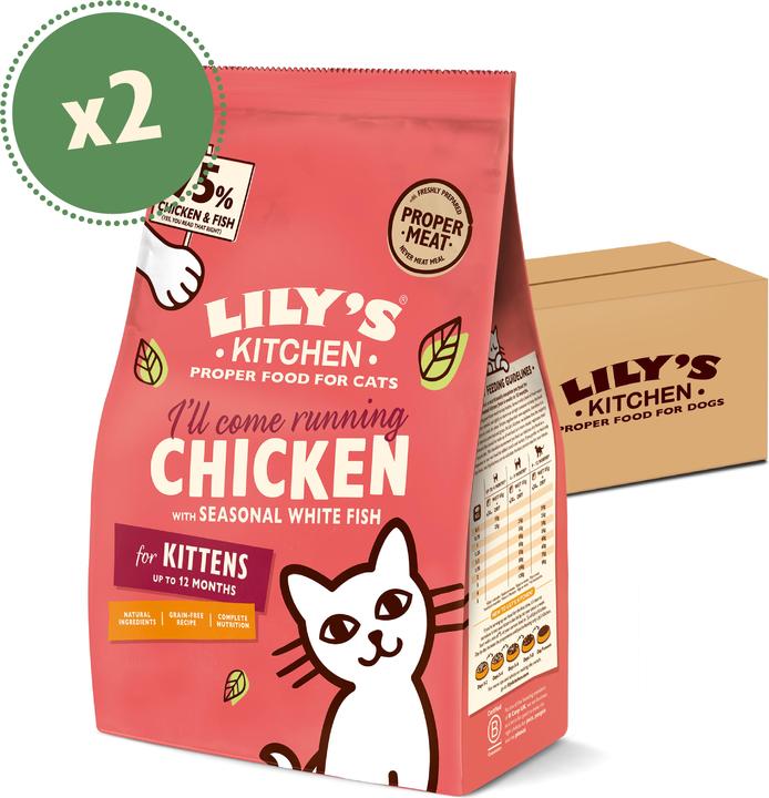 Actual product image Lily's Kitchen Kitten Recipe (Junior, 1 pcs., 800 g)