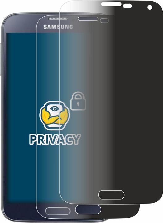 Produktbild BROTECT Sichtschutzfolie Anti-Spy Privacy Folie Blaulicht-Schutz (2 Stück, Samsung Galaxy S5 Neo)