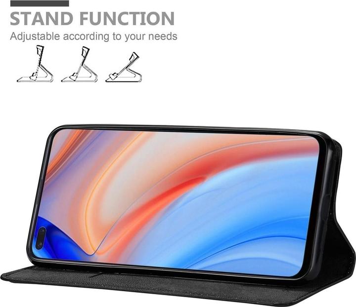 Image du produit Cadorabo Book Couverture magnétique invisible (Oppo Reno 4 Pro 5G)