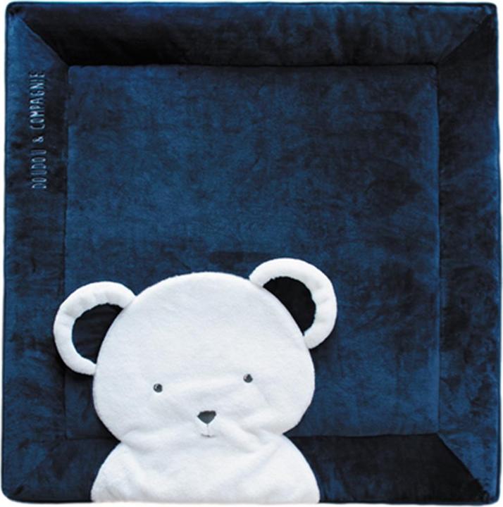 Produktbild Doudou et Compagnie Kuschelteppich Bär 100x100cm ** (100 x 100 cm)